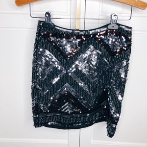 Sequin skirt
